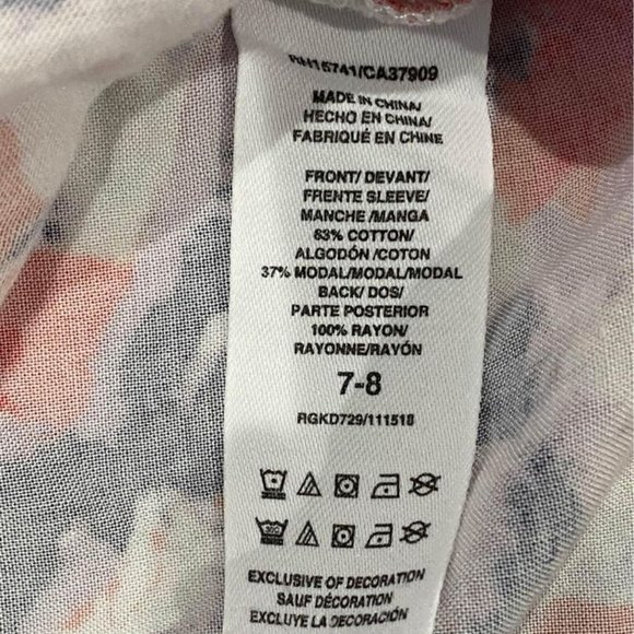 Splendid Girl’s Soft Colorful Dress -6/7 - Picture 7 of 9